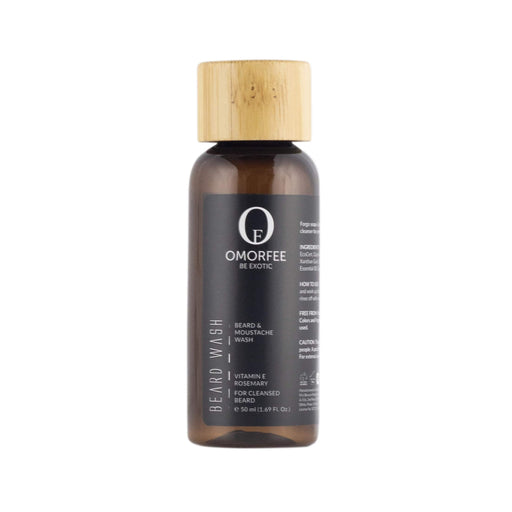 Omorfee Organic and natural Beard wash for soft and clean beard. Daily beard and Moustache wash.