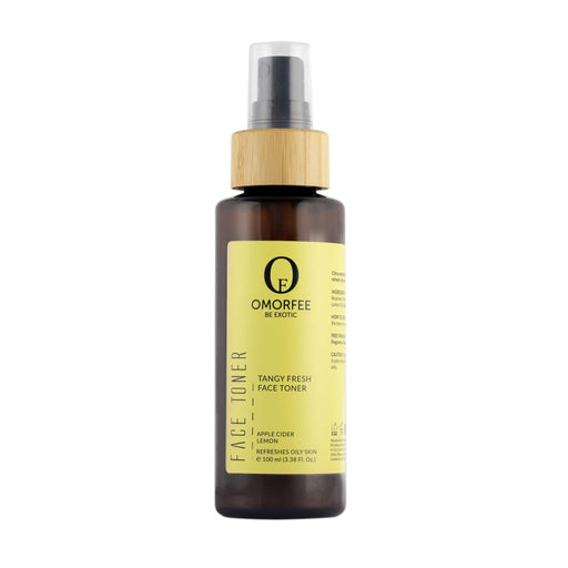 Omorfee organic and natural tangy fresh face toner. Lemon freshness in toner. Best for oily skin and acne on skin.
